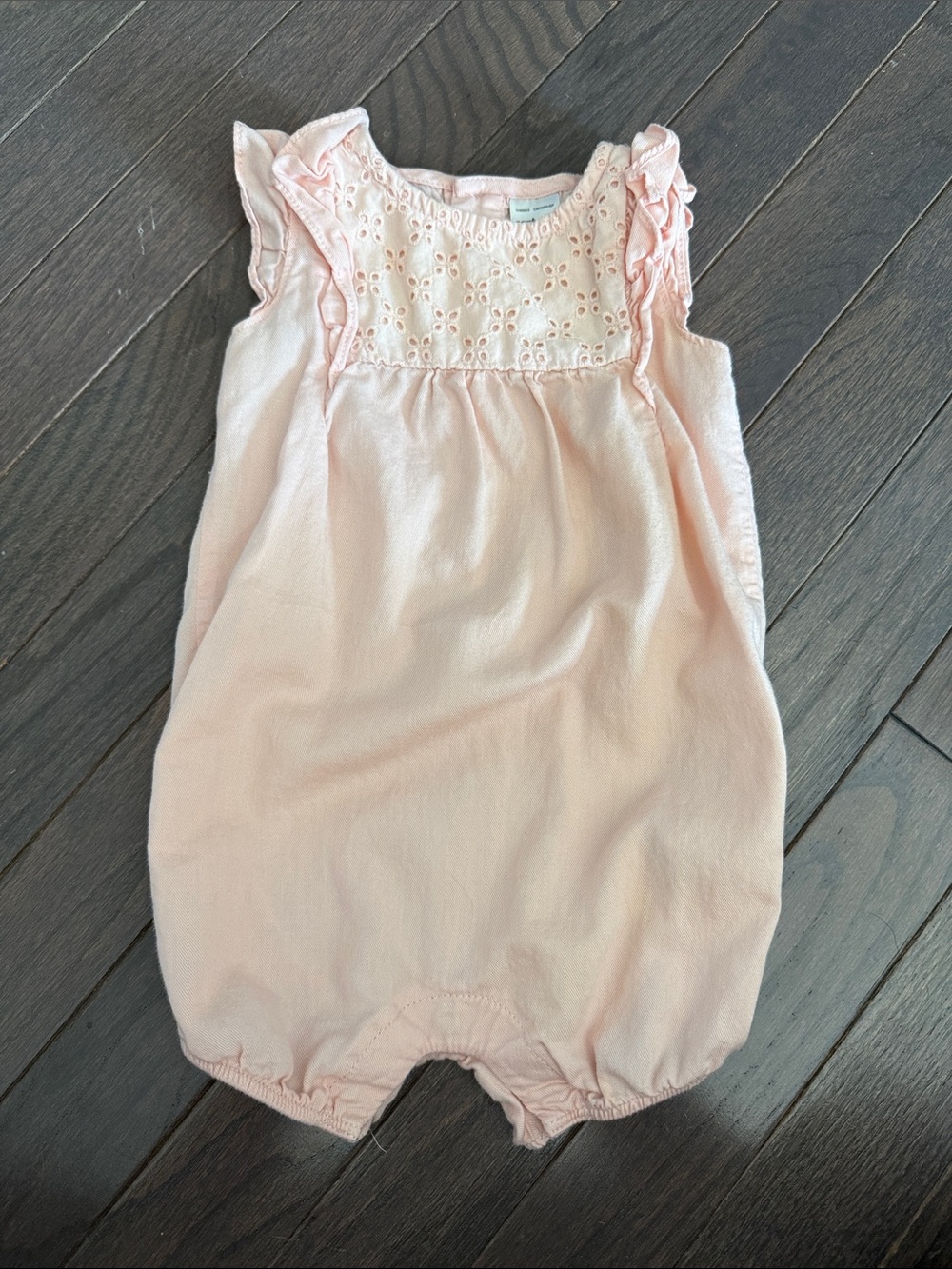 Carter's Peach Eyelet Baby One-Piece